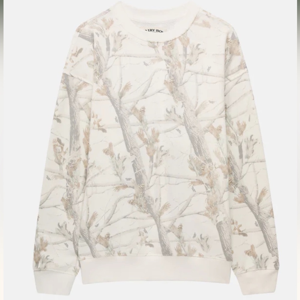 Dairy Boy Woodland Camo Crewneck